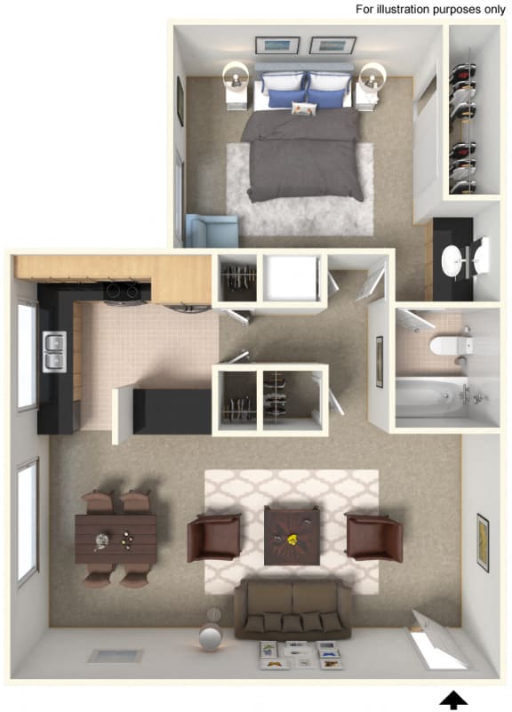 1 & 2 Bedroom Apartments in Upland Stoneridge Apts Upland Rentals